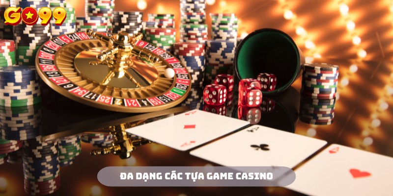 Đa dạng các tựa game hấp dẫn để hội viên lựa chọn trải nghiệm